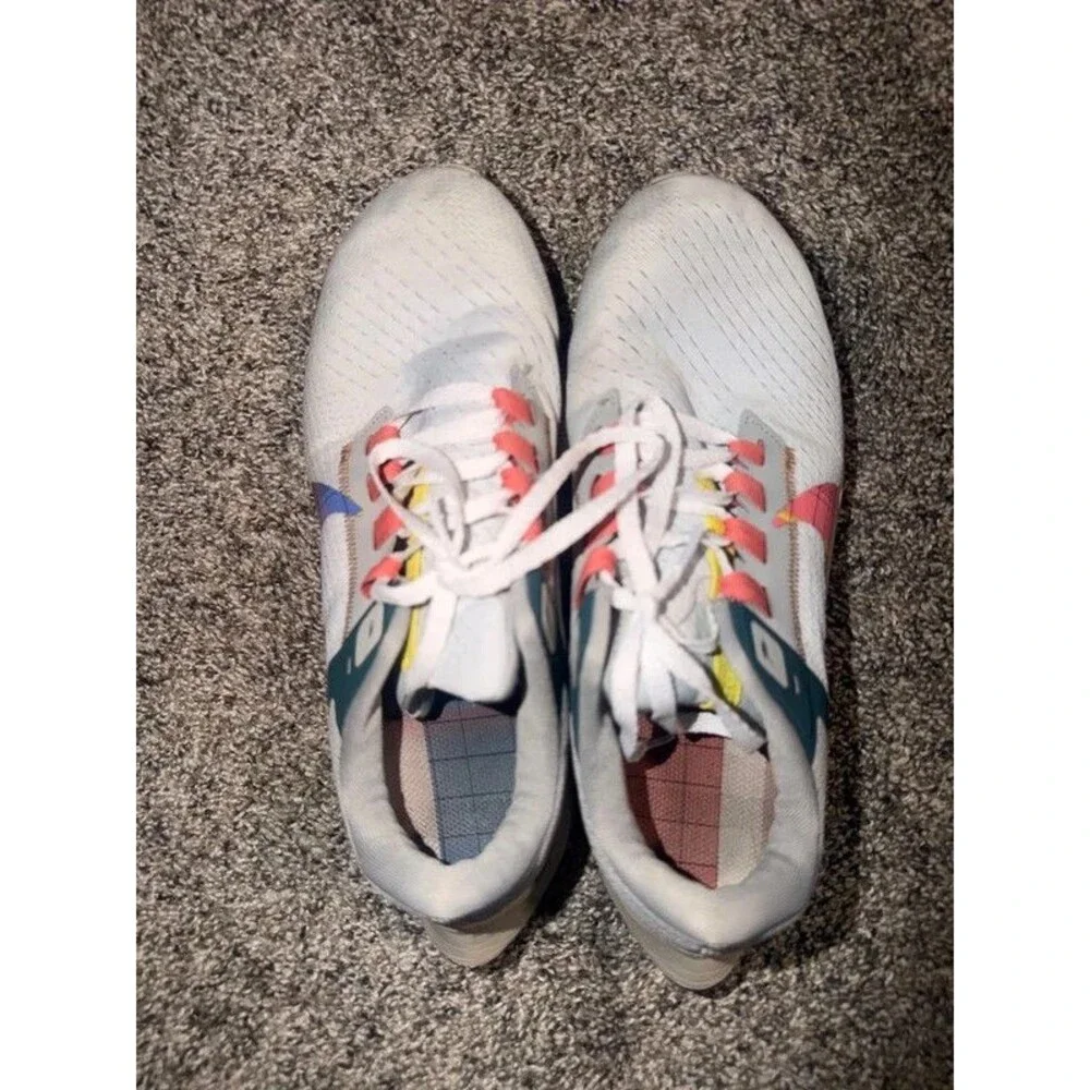 Nike Wmns Air Zoom Pegasus 38 Premium, Blue Tint Regal Pink, Sz 8